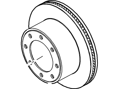 Ford 9C3Z-2C026-A Disc - Brake