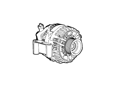 Ford 6C3Z-10346-DARM Alternator Assy