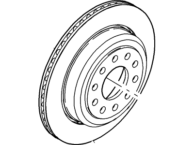 Lincoln 3W1Z-2C026-AA Disc - Brake