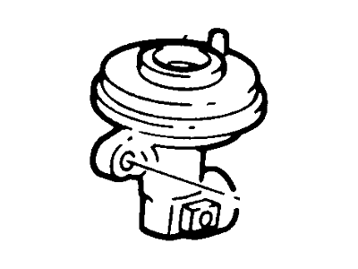 Lincoln F57Z-9D475-B Valve - Exhaust Gas