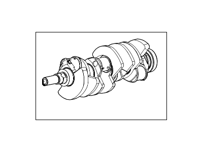 Ford CR3Z-6303-A Crankshaft Assy