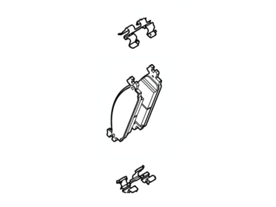 Ford GU2Z-2V001-C Kit - Brake Lining