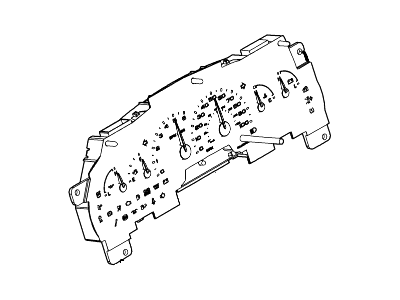 Ford 7C2Z-10849-J Instrument Cluster