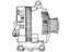 Ford F7PZ-10346-JARM Alternator Assembly