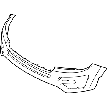 Ford FB5Z-17D957-DPTM Bumper Assy - Front