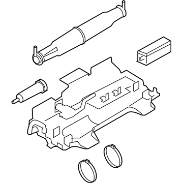 Ford 7C3Z-9D653-A Cannister - Fuel Vapour Store