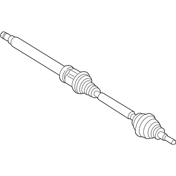 Ford DG9Z-3B436-J Shaft - Front Axle