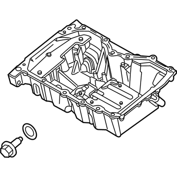 Ford CJ5Z-6675-B Pan Assy - Engine Oil