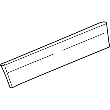 Lincoln 4W1Z-5425556-AAK Moulding - Door Outside