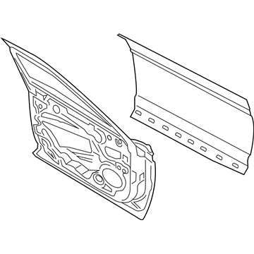 Lincoln GD9Z-5420124-A Door Assy - Front