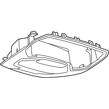 Ford FJ5Z-78519A70-AB Console Assy - Overhead