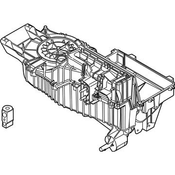 Ford DG1Z-19850-B Evaporator Assy