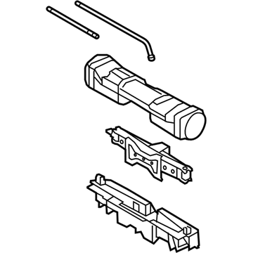 Lincoln 7L1Z-17080-A Jack Assy - Lifting