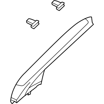 Ford CV4Z-7803599-AA Moulding - Windshield