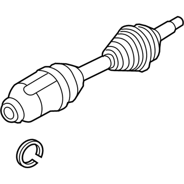 Lincoln DG1Z-3B436-D Shaft - Front Axle