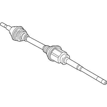 Ford F2GZ-3B436-A Shaft - Front Axle