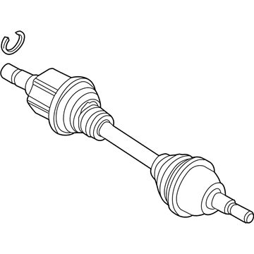 Ford F2GZ-3B437-G Shaft - Front Axle