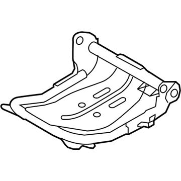 Ford 9L3Z-1663160-A Frame And Spring - Rr Seat Cushion