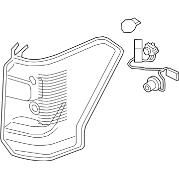 Ford JL1Z-13404-D Lamp Assy - Rear