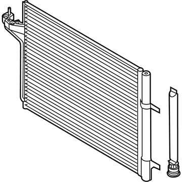 Ford CV6Z-19712-B Condenser Assy