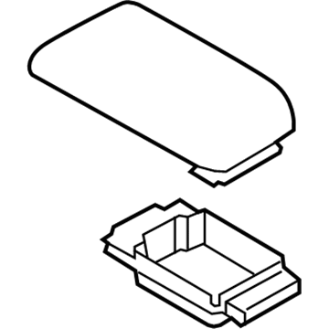 Mercury AN7Z-5406024-AE Door Assy - Glove Compartment