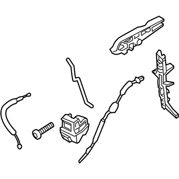 Lincoln FA1Z-58219A64-A Latch