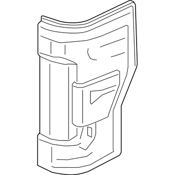 Ford HC3Z-13404-B Lamp Assy - Rear, Stop And Flasher