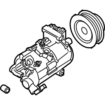 Ford GR3Z-19703-DB Compressor Assy