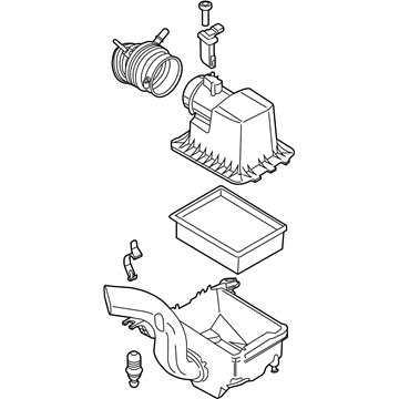 Ford CJ5Z-9600-A Cleaner Assy - Air