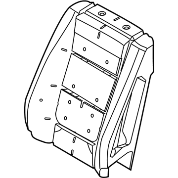 Ford FB5Z-7864811-E Pad - Seat Back