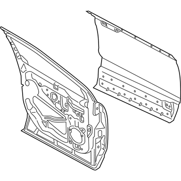 Ford FT4Z-5820124-A Door Assy - Front