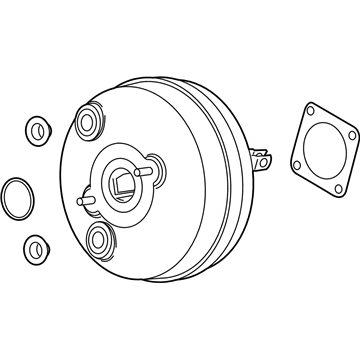 Lincoln HG9Z-2005-A Booster Assy - Brake