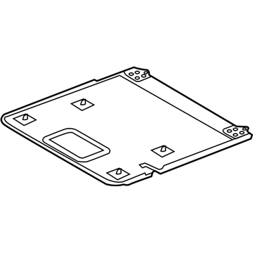 Ford DE9Z-7460513-EH Panel - Floor