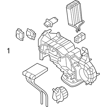 Ford FL1Z-18D283-B Evaporator Assy