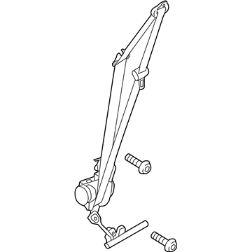 Lincoln DP5Z-54611B09-AD Pretensioner - Seat Belt Retractor