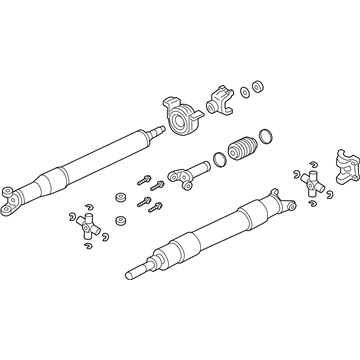 Ford HC3Z-4R602-X Shaft Assy - Drive