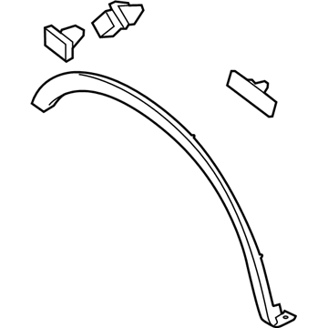 Ford HL3Z-16038-AA Moulding