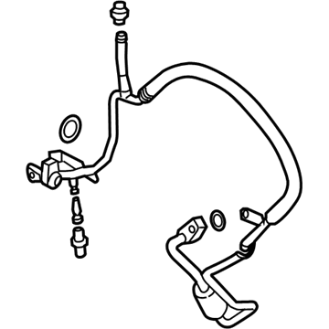 Ford DG9Z-19972-G Tube Assy