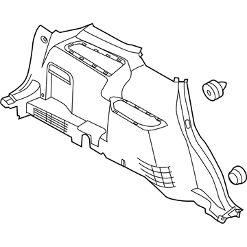 Ford FB5Z-7831013-MA Trim Assy - Quarter