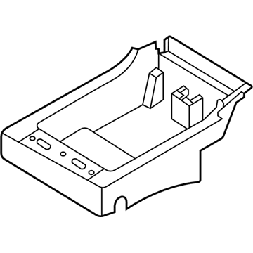 Ford FL3Z-18115A00-AB Compartment Assy - Rear Stowage