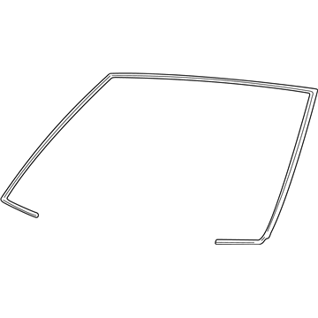 Ford F8AZ-5403144-AA Moulding - Windshield              