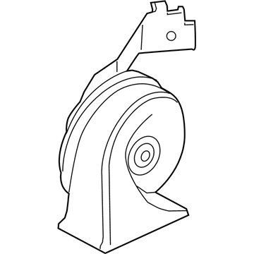 Lincoln HG9Z-13801-D Horn Assy