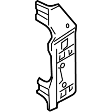 Ford 8C2Z-8297-A Bracket - Radiator Lower