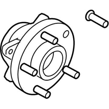 Lincoln DG9Z-1104-F Hub Assy - Wheel