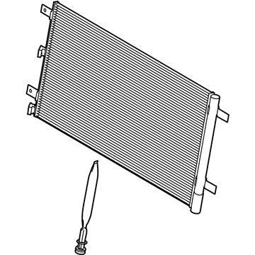 Ford FL3Z-19712-A Condenser Assy