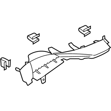 Lincoln EJ7Z-7831013-BH Trim - Load Compartment