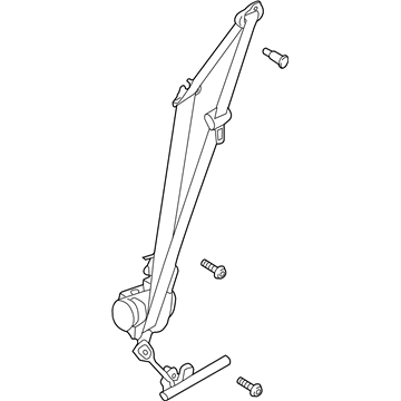 Ford DG9Z-54611B08-AF Pretensioner - Seat Belt Retractor