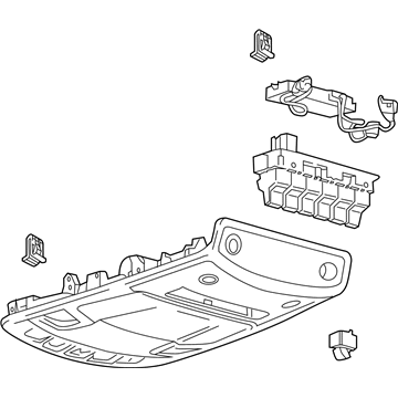 Ford HC3Z-28519A58-LA Console Assy - Overhead