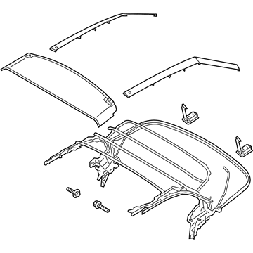 Ford FR3Z-7653000-AL Frame Assy - Soft Top