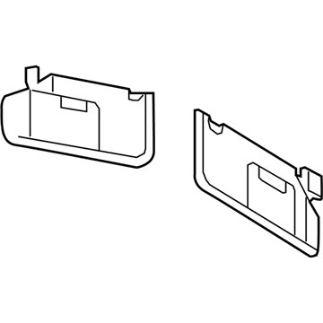 Lincoln AA1Z-7804105-AA Visor Assy - Sun